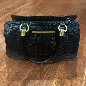Brahmin Black Leather Purse - Melbourne